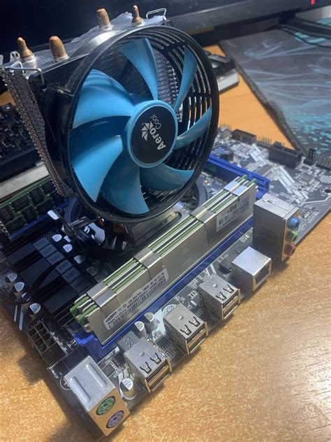 Комплект Материнская плата х79 + Процессор Xeon E5 2689 + опера 12 гб ...