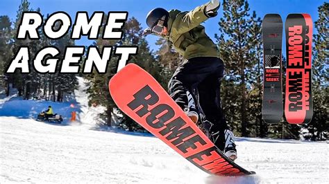 Rome Agent Snowboard Review Youtube