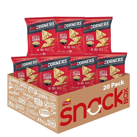 Popcorners Popped Corn Snack Chips Sweet And Salty Kettle Corn Flavor