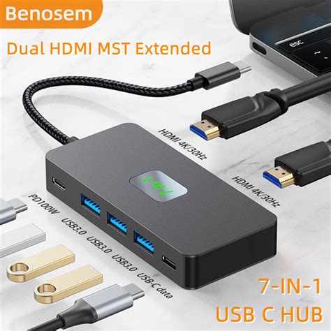 Benosem In Mst Docking Station Hdmi Usb Hub Tipo C