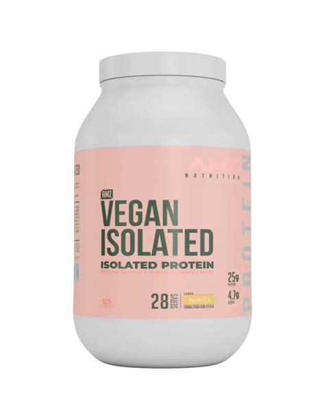 Vegan Isolated Amz Polvo Sabor Vainilla Bote G Prote Na De