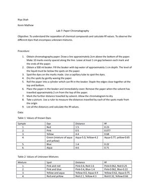 Lab Density Prelab Laboratory Density Prelab Exercises