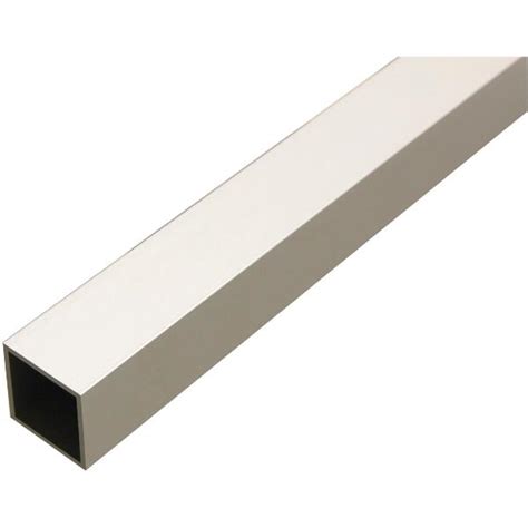 Aluminium Vierkantrohr AlMgSi0 5 6060 F22 Eloxiert E6 EV1 20 20 2 Mm