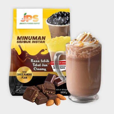 JPS Bubuk Choco Almond Plain 1kg Tokobubuk