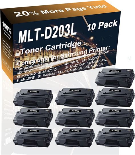 Amazon Pack Black Compatible High Capacity D L Mlt D L