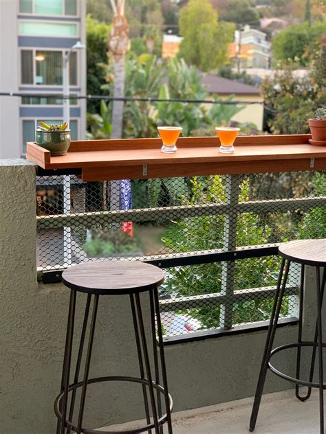 DIY Balcony Bar – The California Local