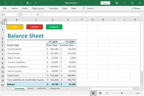 How To Create A Balance Sheet Using Flutter Excel Library