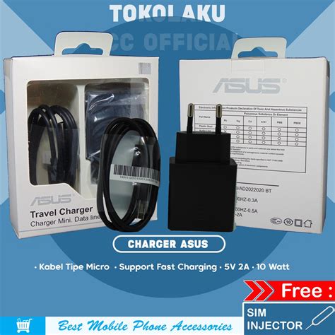 Jual Charger Asus Original Tipe Micro Fast Charging 5v 2a Casan Asus Original Tipe Micro Cas