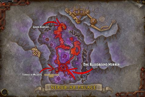 Nerub Ar Palace Raid Entrance Location Maps World Of Warcraft