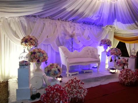 Welcome To My Beauty Wedding World Pelamin Dalam Kanopi