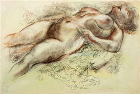 George Grosz Female Nude Cape Cod 1942 MutualArt