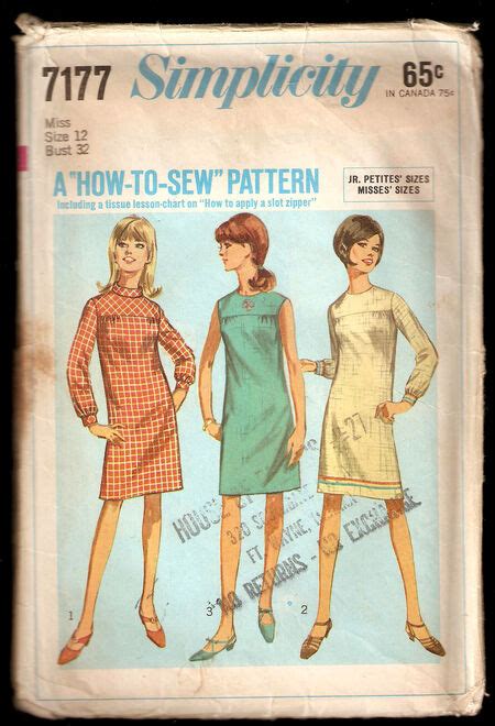 Simplicity 7177 Vintage Sewing Patterns Fandom