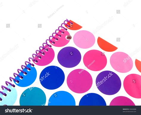 Colorful School Spiral Notebook Stock Photo 35694088 Shutterstock