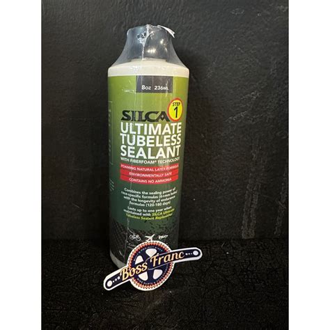 Silca Ultimate Tubeless Sealant With Fiber Foam Z Ml Shopee