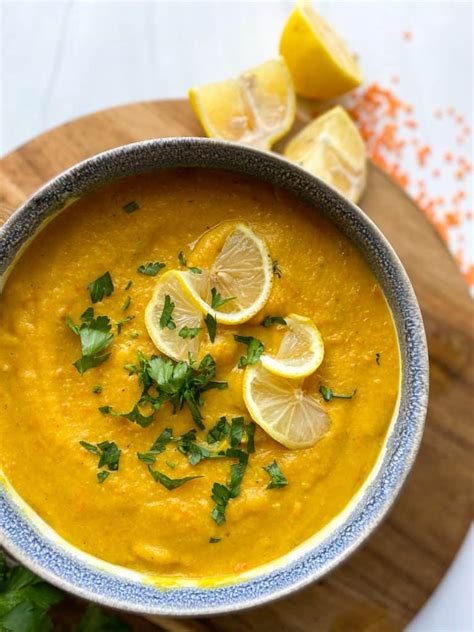 Middle Eastern Lentil Soup Shorabet Adas Fufus Kitchen