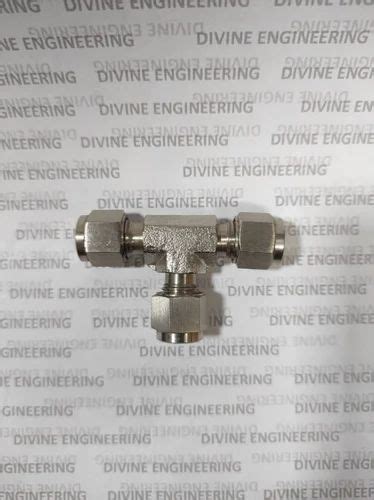 Divine Engineering Stainless Steel Double Ferrule Fitting Connection