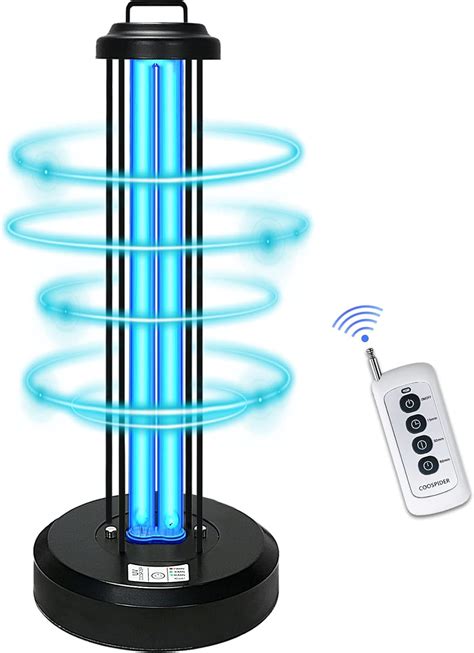 Coospider Uv Desinfectante De Luz De W Uvc L Mpara Germicida Con