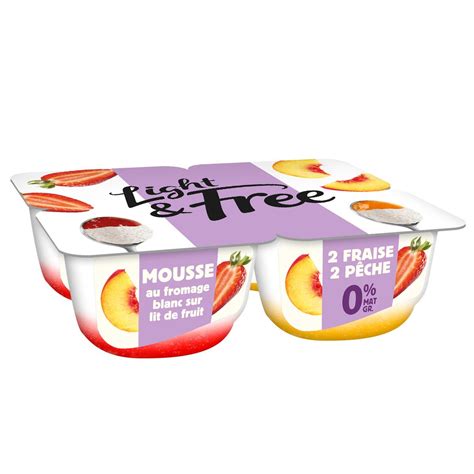 Achat Vente Light Free Fromage Blanc Lit Fraise All G Mg X G