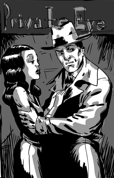 Noir Poster Sketch 3 By Iboltax On Deviantart