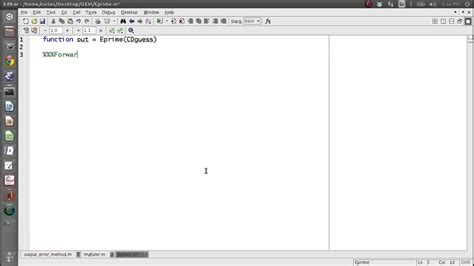 Matlab Help Output Error Method Youtube