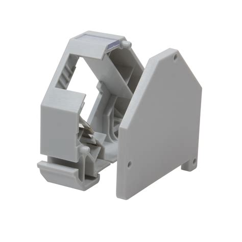 Din Rail Adapter For Rj45 Keystone Jack 1 Port Keystone Outlets