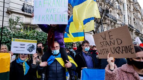 Guerre En Ukraine Deux Rassemblements De Soutien Kiev Pr Vus Paris