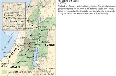 maps saul samuel