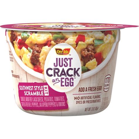 Ore Ida Just Crack An Egg Southwest Style Scramble Kit Breakfast Bowls