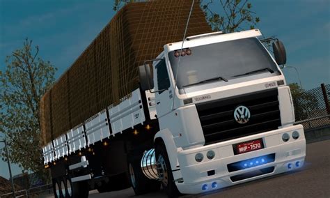 Caminh O Volkswagen Titan Reboque Granel Para V X Ets