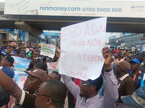 Massive Protest In Lagos Video P M News