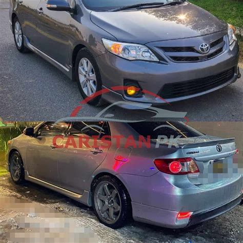 Unpainted Toyota Corolla Fiber Glass Design C Body Kit 2011 13 5 Pc