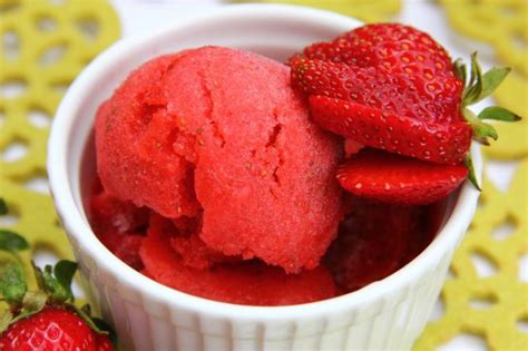 Przepis Na Sorbet Truskawkowy Przepis Wypieki Beaty