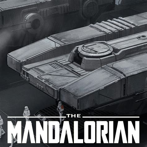 Artstation The Mandalorian Early Imperial Dropship