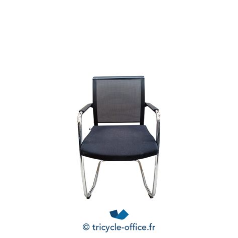 Chaise visiteur EUROSIT piètement chromé Occasion Tricycle Office