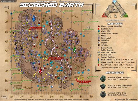 Ark Survival Scorched Earth Map | World Map Gray