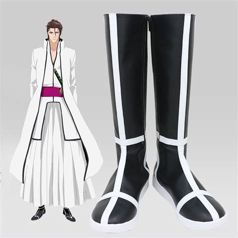 Bleach Sōsuke Aizen Seireitou Sousuke Aizen Grimmjow Jaegerjaquez Shoes ...