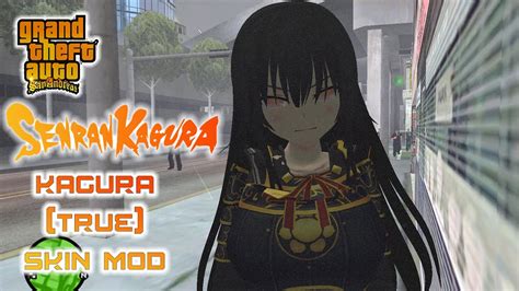 Kagura True Senran Kagura Skin Mod Gta Sa Pc Youtube