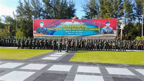 Mayjen Tni Tri Budi Utomo Resmi Jabat Pangdam Vi Mlw Berita Net