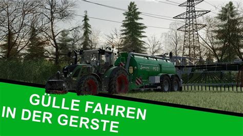 Gülle fahren Fendt 722 mit Samson PG II 24m Vogelsang