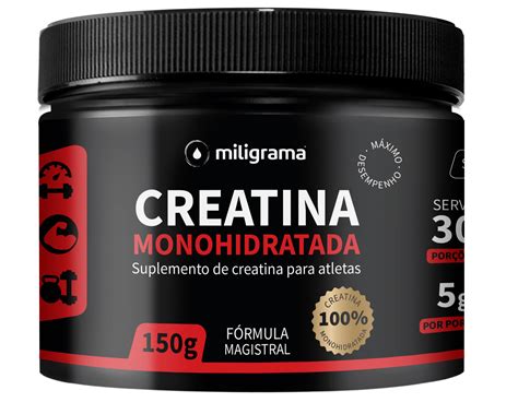 Creatina Monohidratada 100 Pura 150g Extrafarma