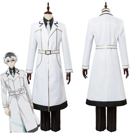 Tokyo Ghoul Re Sasaki Haise Ken Kaneki Cosplay Costume Uniform Suit