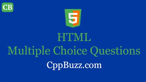 Html Multiple Choice Questions For Beginners Page 1 Of 2