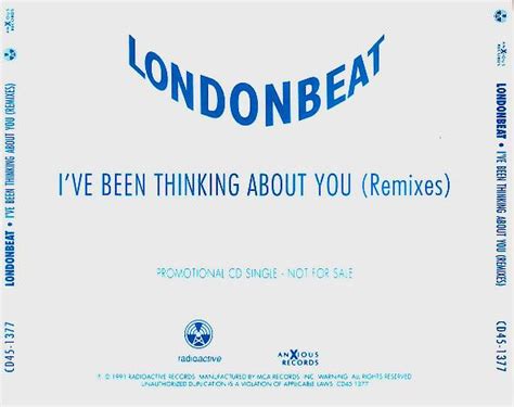 Londonbeat I Ve Been Thinking About You Remixes Cd Discogs