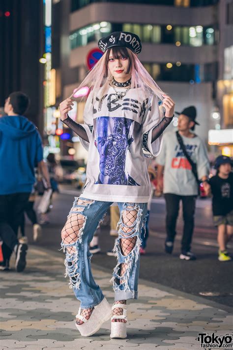 Harajuku Male Models Wearing Lad Musician Dior Homme And Vintage Fashion