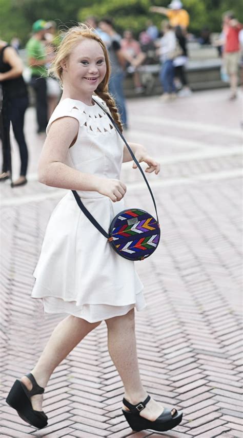 Down Syndrome Model Madeline Stuart For Evermaya Handbags Popsugar Fashion