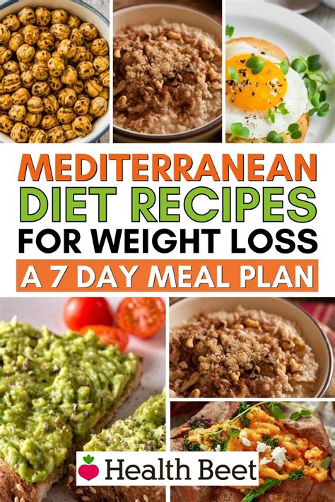 Mediterranean Diet Weight Loss Plan 7 Days Health Beet