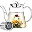 Amazon Primula Daisy Borosilicate Oz Glass Teapot With Glass