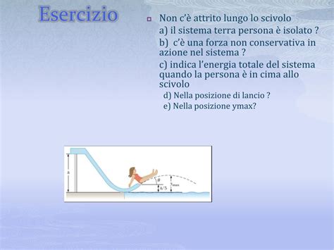 PPT Esercizi Sulla Conservazione Dellenergia PowerPoint Presentation