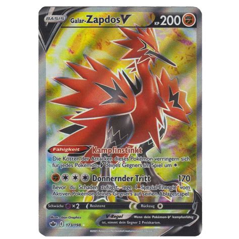 Galar Zapdos V Ultra Rare