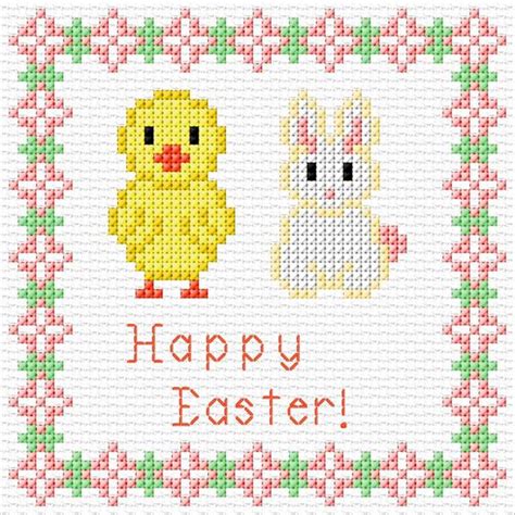 Easter Card Cross Stitch Designs